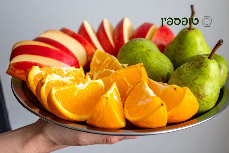מגש פירות פרי גנך